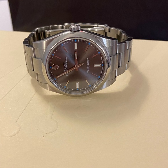 Rolex Oyster Perpetual Slate Dial - Picture 8 of 17